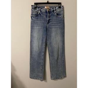 Kut From The Kloth Stretch Wide Leg Denim Jeans Size 0